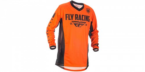 dres PATROL 2018, FLY RACING - USA (oranžová/černá)